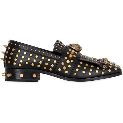 gucci studded mens loafers